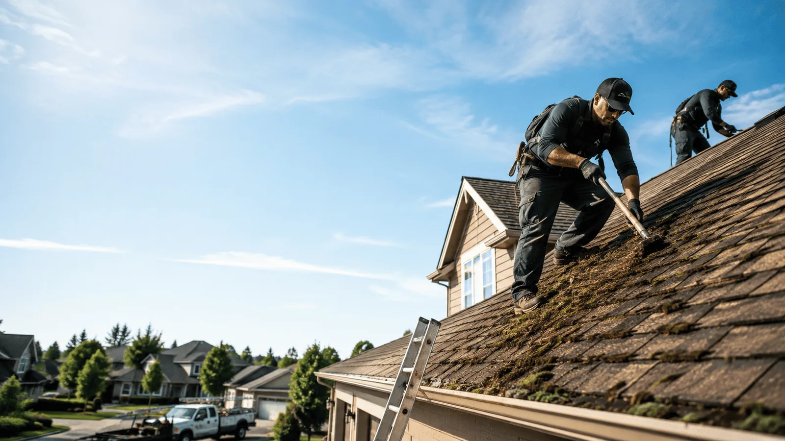 Roof Moss Removal in Fombell, PA near me